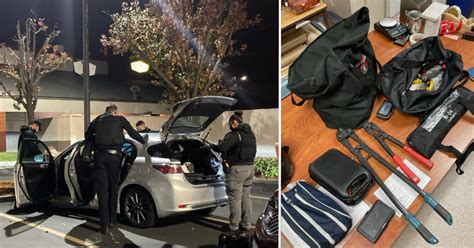 Stolen vehicle tip leads to arrest of 3 suspected burglars at San Mateo mall